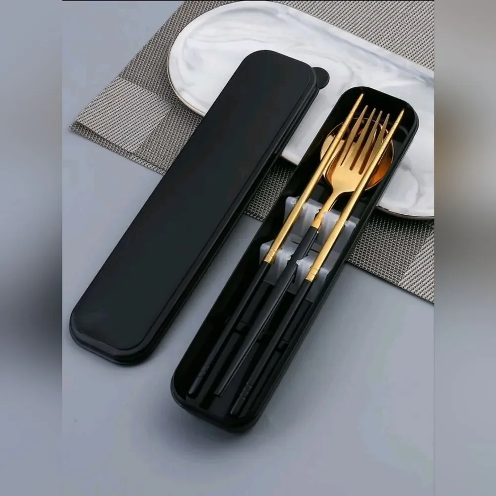 5 pc. Luxe Look Silverware Set To Go